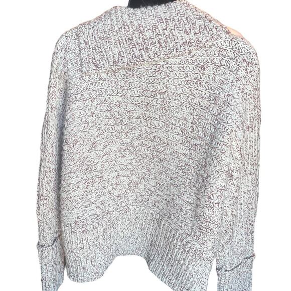 Topshop Tweedy Envelope Neck Sweater Sz 6 - Picture 5 of 11
